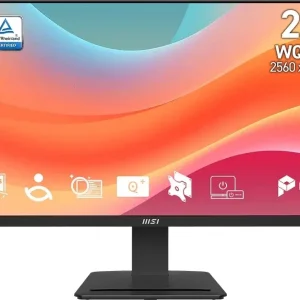 Монитор MSI 27" MP273Q E7 черный IPS LED 16:9 HDMI полуматовая 250cd 178гр/178гр 2560x1440 75Hz DP Quad 2K (1440p) 4.7кг