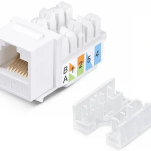 Модуль Cabeus KJ-RJ45-CAT.5E-90-SW информ. KeystoneRJ45 кат.5E бронз.