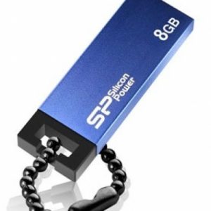 Флеш Диск Silicon Power 8Gb Touch 835 SP008GBUF2835V1T USB2.0 серый