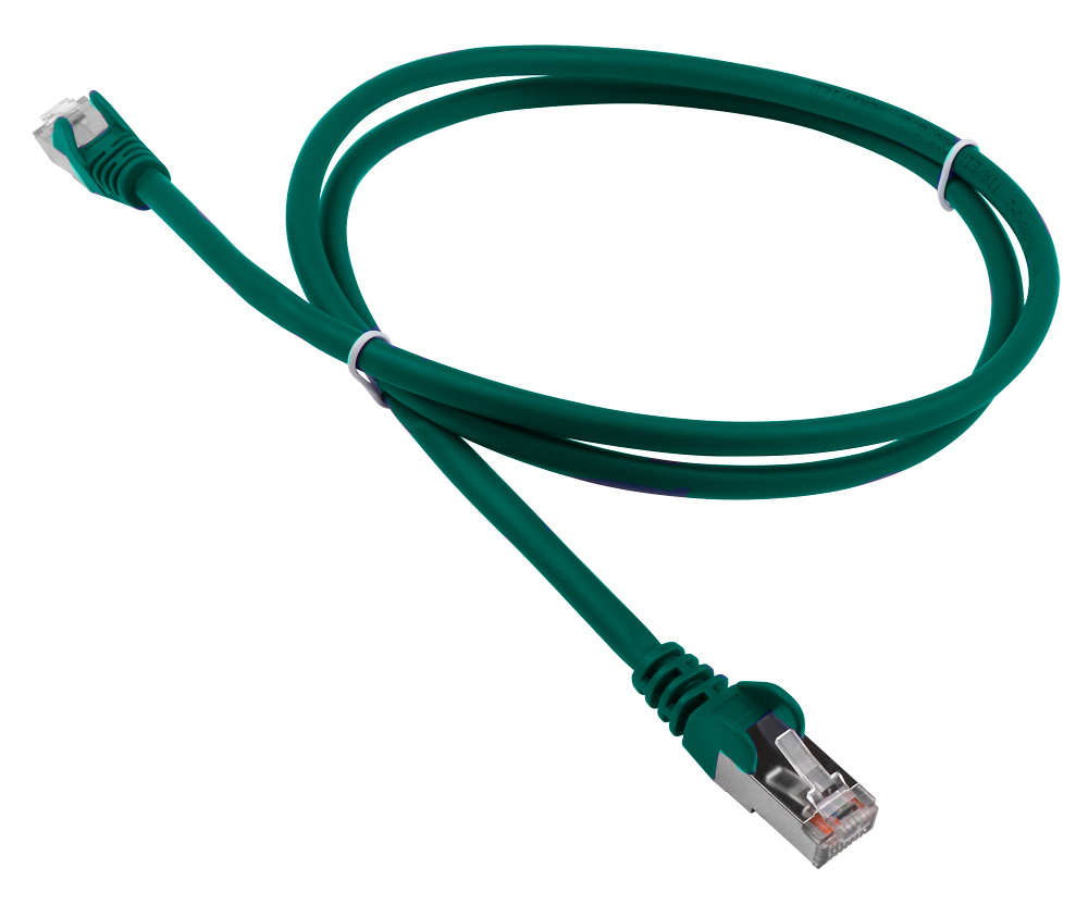 Патч-корд Lanmaster LAN-PC45/S5E-15-GN FTP вилка RJ-45-вилка RJ-45 кат.5е 15м зеленый LSZH (уп.:1шт)