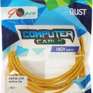 Патч-корд ANP511_3M_Y UTP 4 пары cat5E CCA molded 3м желтый outdoor RJ-45 (m)-RJ-45 (m)