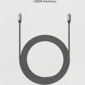 Кабель Satechi ST-TCC2MM USB Type-C (m)-USB Type-C (m) 2м серый коробка (упак.:1шт)