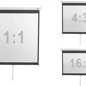 Экран Digis 86" 139x178см Optimal-D DSOD-4302 4:3 настенно-потолочный рулонный белый