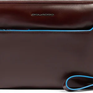 Клатч Piquadro Blue Square AC6902B2R/MO красное дерево натур.кожа