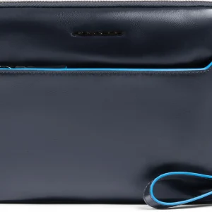 Клатч Piquadro Blue Square AC6902B2R/BLU2 темно-синий натур.кожа