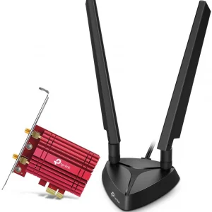 Сетевой адаптер Wi-Fi + Bluetooth TP-Link Archer TXE75E AXE5400 PCI