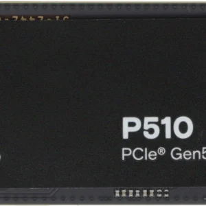 Твердотельный накопитель / Crucial CT2000P510SSD8 / Твердотельный накопитель/ Crucial SSD P510, 2000GB, M.2(22x80mm), NVMe, PCIe 5.0 x4, TLC, R/W 10000/8700MB/s, IOPs н.д./н.д., TBW 1200, DWPD 0.5 (12 мес.)