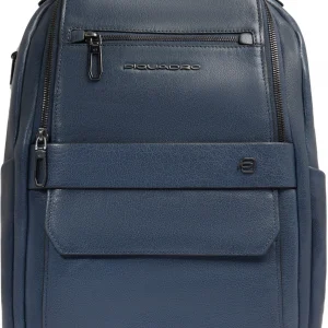 Рюкзак мужской Piquadro Solm CA7020S141/AV серо-голубой кожа