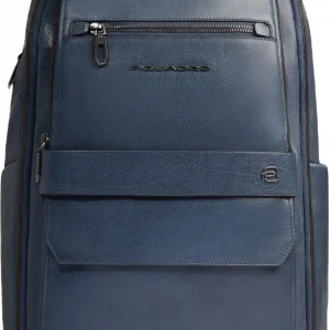 Рюкзак мужской Piquadro Solm CA7021S141/AV серо-голубой кожа