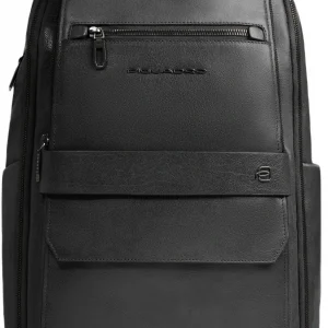 Рюкзак мужской Piquadro Solm CA7021S141/N черный кожа