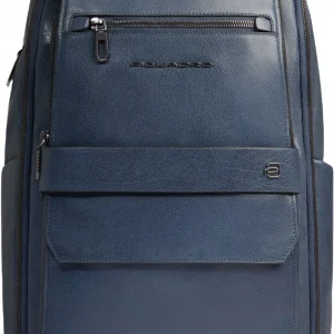 Рюкзак мужской Piquadro Solm CA7022S141/AV серо-голубой кожа