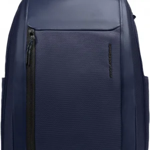 Рюкзак мужской Piquadro Lyss CA6928S143BM/BLU синий полиуретан/полиэстер/натур.кожа