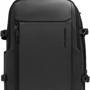 Рюкзак мужской Piquadro Lyss CA6929S143BM/N черный полиуретан/полиэстер/натур.кожа