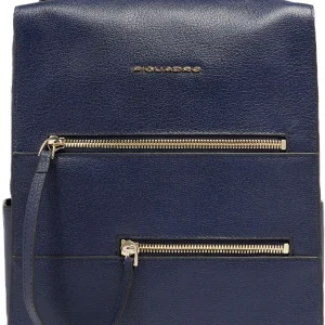 Рюкзак женский Piquadro Patricia CA6772W140/BLU темно-синий кожа