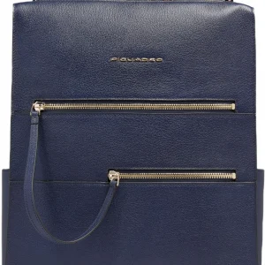Рюкзак женский Piquadro Patricia CA6839W140BM/BLU темно-синий кожа