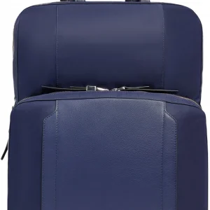 Рюкзак женский Piquadro Lyra CA6216W92T/BLU темно-синий кожа/нейлон