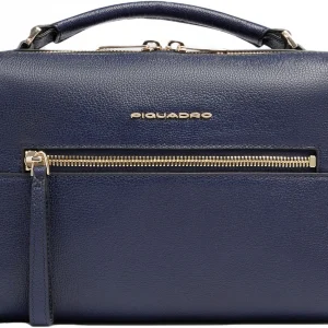Сумка женская Piquadro Patricia BD6954W140/BLU темно-синяя натур.кожа