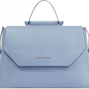 Деловая сумка женская Piquadro Circle BD6778W92/AZ3 с отделением для ноутбука 14" голубая натур.кожа