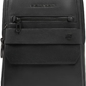 Сумка мужская Piquadro Solm CA7031S141/N черная натур.кожа
