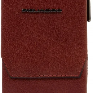 Чехол для кредитных карт Piquadro Solm PP5585S141R/N черный натур.кожа/алюм.