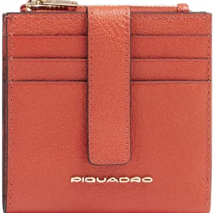 Чехол для кредитных карт Piquadro Patricia PP6843W140R/AR коралловый натур.кожа