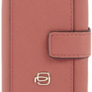 Чехол для кредитных карт Piquadro Circle PP5649W92R/ARTM терракотовый/кофейный натур.кожа/алюм.