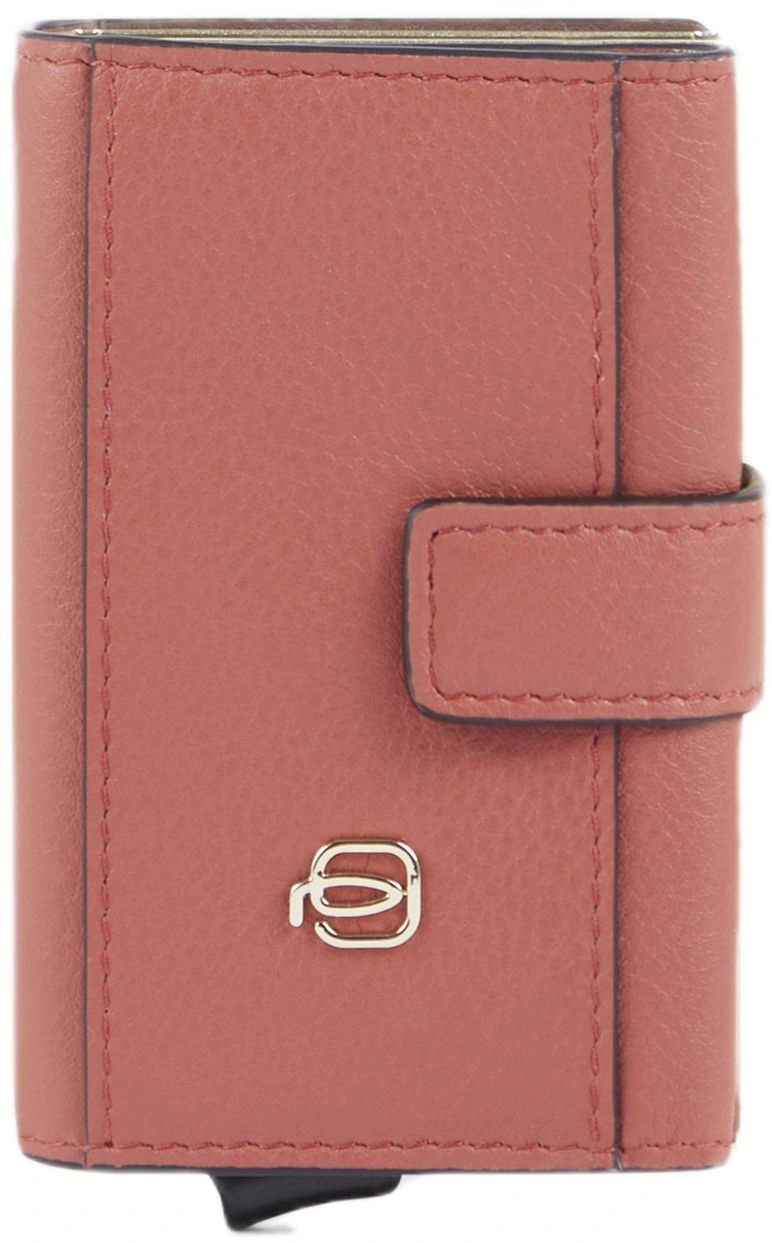 Чехол для кредитных карт Piquadro Circle PP5649W92R/ARTM терракотовый/кофейный натур.кожа/алюм.