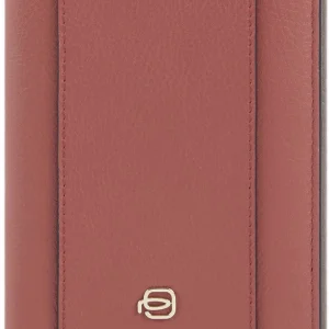 Обложка для паспорта женский Piquadro Circle PP6340W92R/ARTM коралловый/кофейный натур.кожа