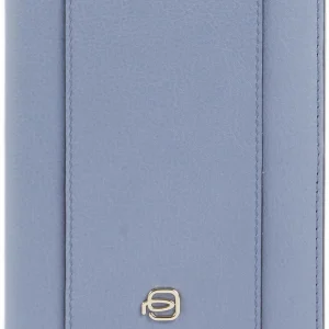 Обложка для паспорта женский Piquadro Circle PP6340W92R/AZ3 голубой натур.кожа