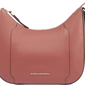 Сумка женская Piquadro Circle BD6657W92/ARTM коралловая/кофейная натур.кожа