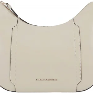 Сумка женская Piquadro Circle BD6657W92/BECU бежевая/кофейная натур.кожа