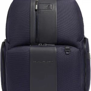 Рюкзак мужской Piquadro Brief2 CA4439BR2BM/BLUCU темно-синий/коричневый