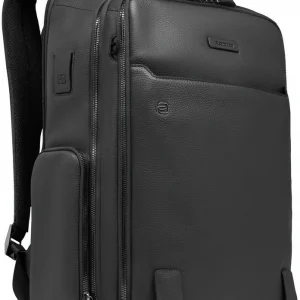 Рюкзак мужской Piquadro Modus CA7107MOSBM/N черный кожа