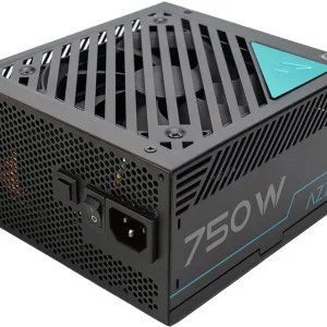 Блок питания Azza ATX 750W PSAZ-750G Gen.5 80+ gold (20+4pin) APFC 120mm fan 6xSATA Cab Manag RTL