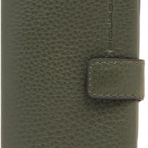 Чехол для кредитных карт Piquadro Modus Special PP5649MOSR/VEVE оливковый металл/натур.кожа