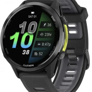 Смарт-часы Garmin Forerunner 970 1.3" AMOLED корп.черный рем.черный (010-02969-10)