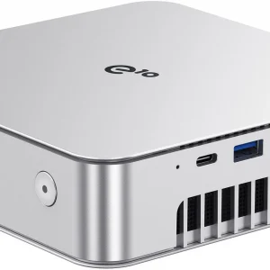 Неттоп Acer Gadget E10 ERBox X Ryzen 7 H 255 (3.8) 16Gb SSD512Gb 780M Windows 11 Pro 2x2.5GbitEth WiFi BT 120W серебристый