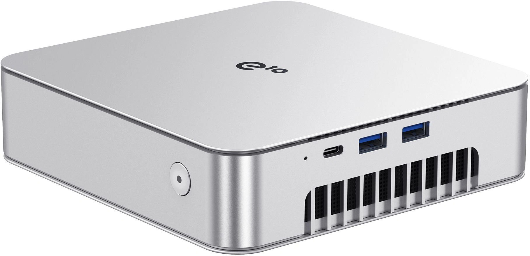 Неттоп Acer Gadget E10 ERBox X Ryzen 7 H 255 (3.8) 16Gb SSD512Gb 780M Windows 11 Pro 2x2.5GbitEth WiFi BT 120W серебристый