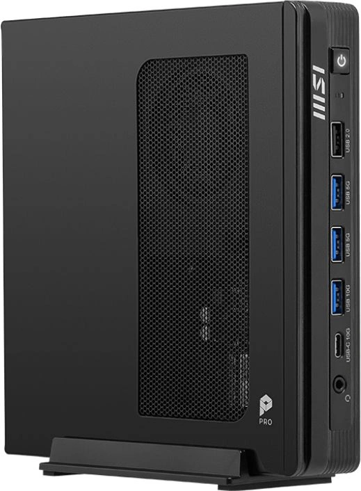 Неттоп MSI Pro DP10 A14MG-010XRU i5 14400 (2.5) 16Gb SSD512Gb UHDG без ОС 2.5xGbitEth WiFi BT черный (9S6-B21011-010)