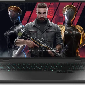 Ноутбук Maibenben X16B-R98956 Ryzen 9 8940HX 16Gb SSD1Tb NVIDIA GeForce RTX 5060 8Gb 16" IPS QHD+ (2560x1600) Windows 11 black WiFi BT Cam 4100mAh (X16B-R98956GQSHBRE3)