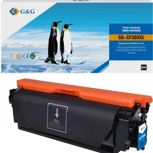 Картридж лазерный GG GG-CF360XL черный (19000стр.) для HP CLJ M552DN/M553N/M553DN/M553X/M577C/M577Z/M577F/M577DN