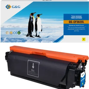 Картридж лазерный GG GG-CF362XL желтый (18000стр.) для HP CLJ M552dn/M553N/M553DN/M553X/M577C/M577Z/M577F/M577DN