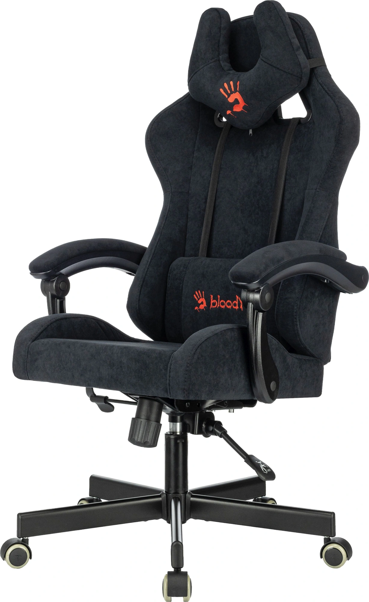 Кресло игровое A4Tech Bloody GC-560 черный искусственная замша