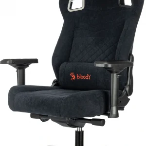 Кресло игровое A4Tech Bloody GC-660 черный Formula 999 искусственная замша с подголов. крестов. металл