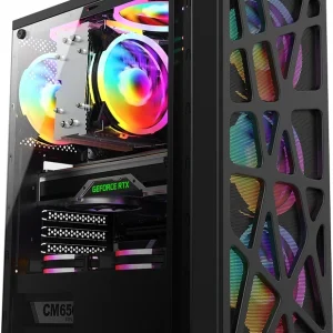 Корпус Formula Mana AR V2 черный без БП ATX 4x120mm 2xUSB2.0 1xUSB3.0 audio bott PSU