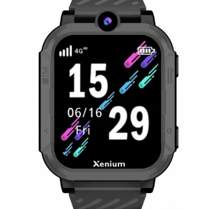 Смарт-часы Xenium W600 1.97" AMOLED корп.темно-серый рем.темно-серый (CTW600DG/00)