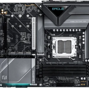 Материнская плата Gigabyte X870E EAGLE X WF7 Socket AM5 AMD X870E 4xDDR5 ATX AC`97 8ch(7.1) 5Gigabit RAID+HDMI