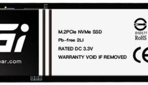 Накопитель SSD AGi PCIe 4.0 x4 1TB AGI1T0G4LAI828 AI828 M.2 2280