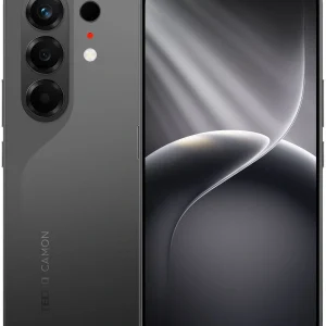 Смартфон Tecno Camon 50 256Gb 8Gb черный моноблок 3G 4G 2Sim 6.78" 1208x2644 Android 16 50Mpix 802.11 a/b/g/n/ac NFC GPS GSM900/1800 GSM1900 Protect FM