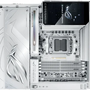 Материнская плата Asus ROG CROSSHAIR X870E GLACIAL Socket AM5 AMD X870E 4xDDR5 ATX AC`97 8ch(7.1) 2x10Gg RAID